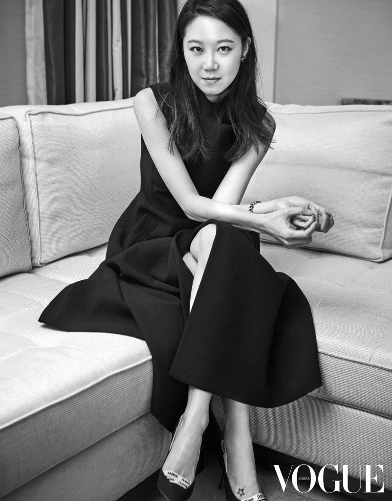 Gong Hyo Jin For Dior In May Vogue Couch Kimchi